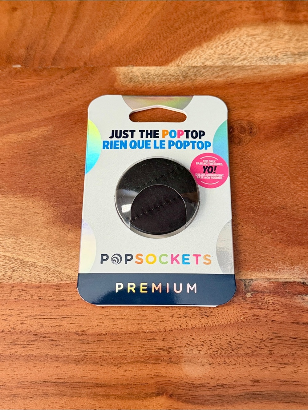 PopSockets Premium PopTop, Active Black Puffer
